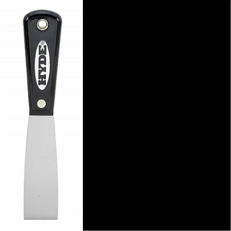 VORTEX 2050 1.25 in. Black & Silver Stiff Putty Knife - Black and silver - 1.25 in. VO3576896